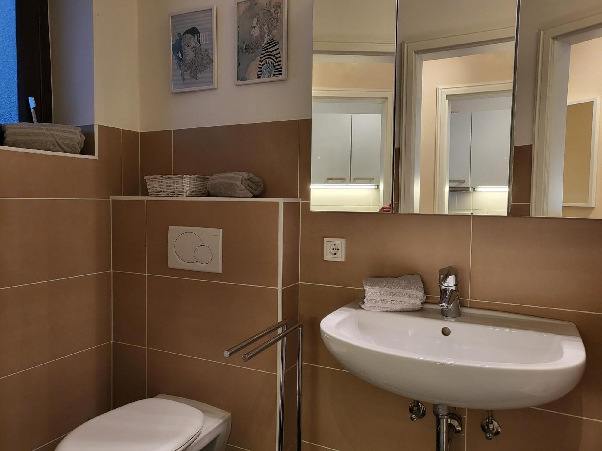 Ferienwohnung "Strandschnecke" Im Haus Hallig Oland Sankt Peter-Ording Exteriér fotografie